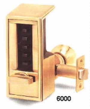 Access Control - Mechanical Kaba Pushbutton Access Control - Mechanical Kaba Pushbutton