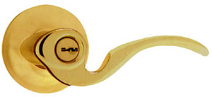 Door knob / lever set - Brooklane Levers - KWIKSET